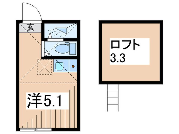 元町アズナーブルの物件間取画像